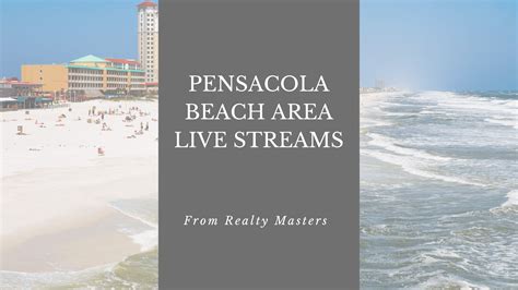 pensacola webcam|South View Beach Webcam